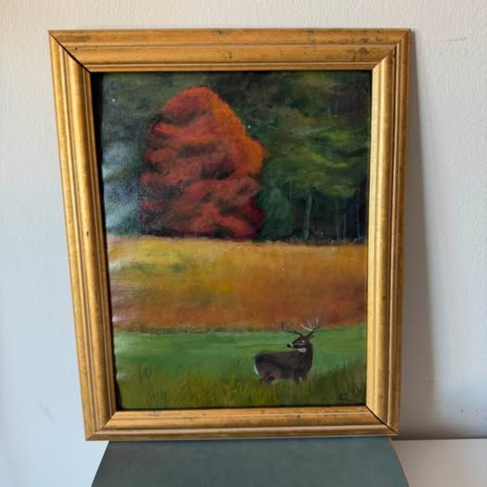 Oil Painting “Rifle Crack” (2004) by Williams (as is)